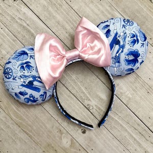 READY TO SHIP Floral Sleeping Beauty Aurora Briar Rose Inspired Mouse Ears Theme Park Princess Accessories Adult Child Headband