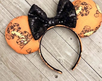 Tigger Ears Eeyore Piglet Pooh Hundred Acre Woods Christopher Robin WInnie the Pooh Mouse Ears Headband Adult Child Theme Park Accessories