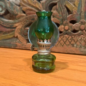 Vintage mini kerosene lamp