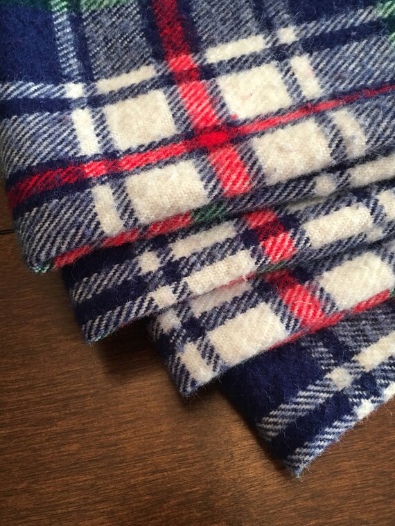 Red, Green, Blue and White Plaid Layer/ Red, Gree… - image 3