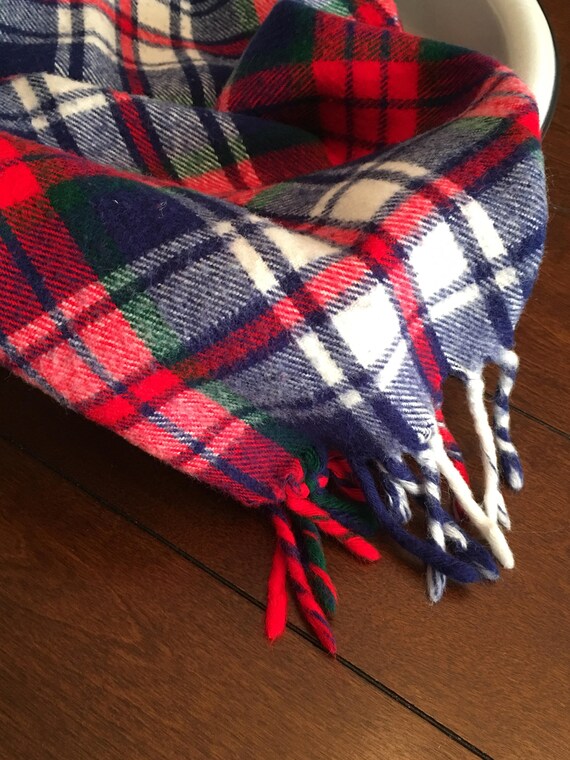 Red, Green, Blue and White Plaid Layer/ Red, Gree… - image 2