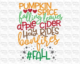 This is Fall - Cutting File in SVG, EPS, PNG and Jpeg for Cricut & Silhouette