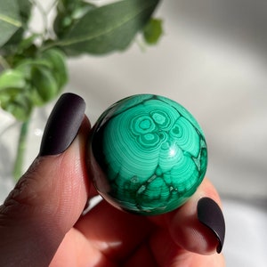 Malachite Sphere/ High Quality Genuine Malachite Sphere
