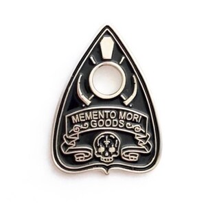 Black Planchette Pin image 1