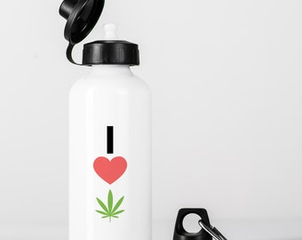 i love weed emoji