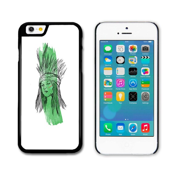 Phone Case Phone Cover Native Girl Sketch Original Art Illustration Iphone Samsung Htc Sony