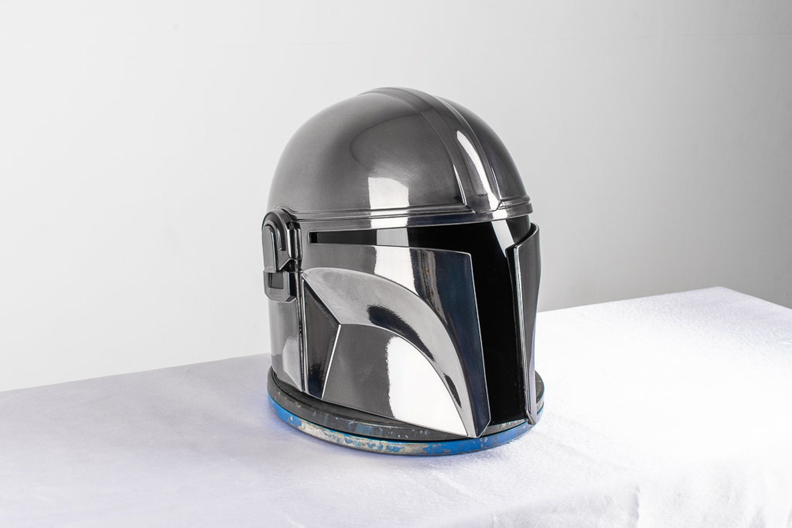 Mandalorian Helmet cosplay full size replica beskar effect Etsy