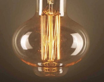 Mushroom E27 60W Dimmable Vintage Bowl Light Bulb edison retro bulb