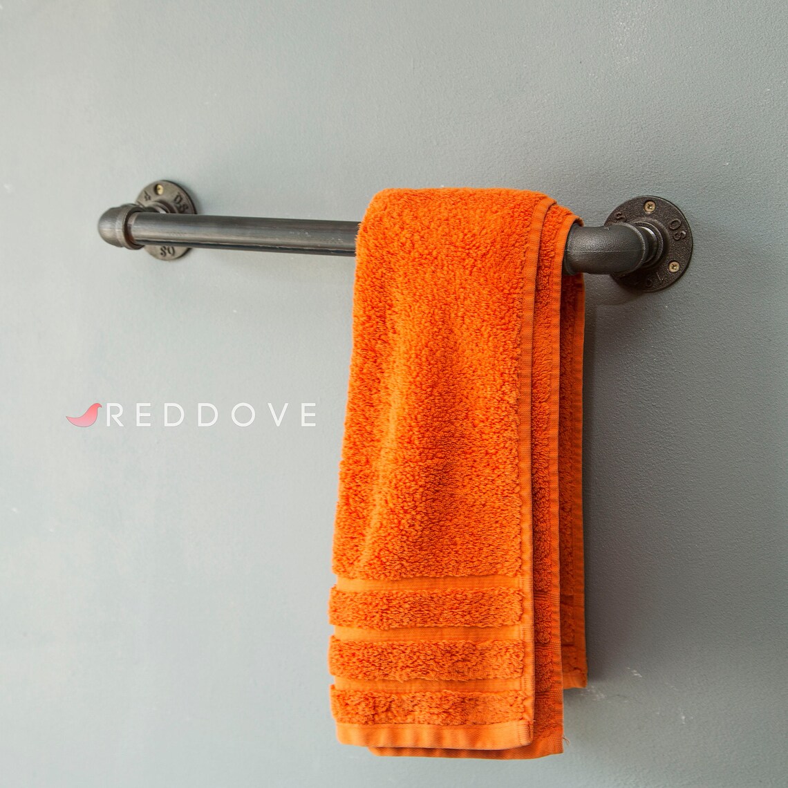 Towel Rail Toilet Roll Holder Industrial Pipe Set for Etsy UK