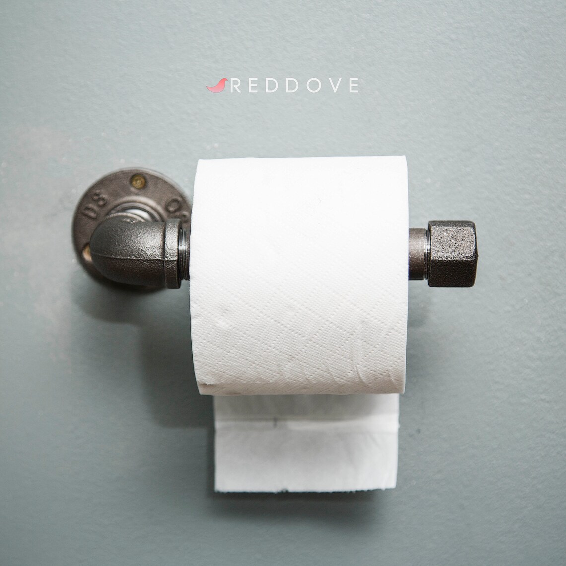 Towel Rail Toilet Roll Holder Industrial Pipe Set for Etsy UK