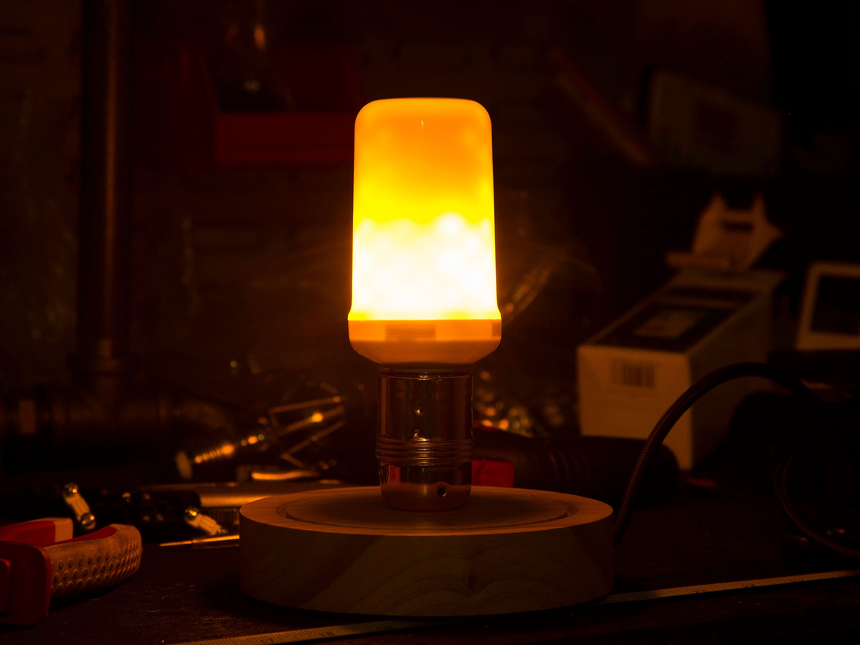 handig mentaal troon LED Flame Effect E27 Bulb - Etsy