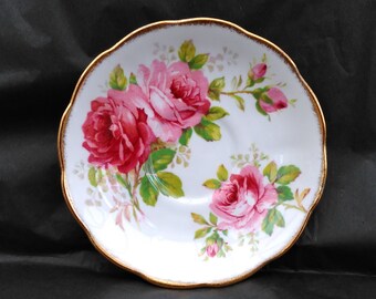 Royal Albert Vintage 'American Beauty' Saucer