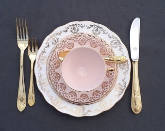 Gold Plated Fork with Filigree Detailed Handle - Full Size