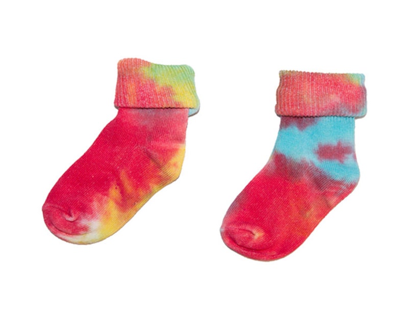 rainbow baby socks