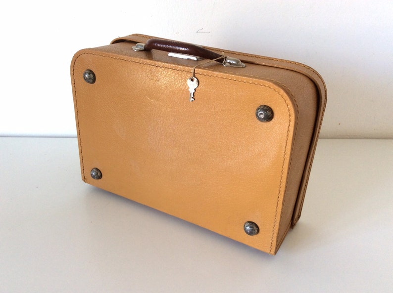 Travel Bag Vintage Storage. Travel Bar Vintage Small Picnic Case Vintage Luggage Bag Loft Decor Travel Case Travel Suitcase