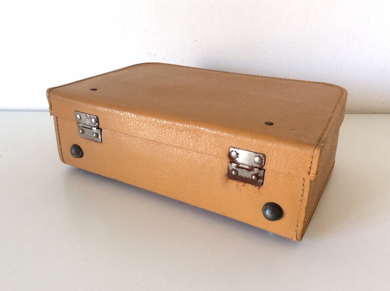 Travel Bag Vintage Storage. Travel Bar Vintage Small Picnic Case Vintage Luggage Bag Loft Decor Travel Case Travel Suitcase