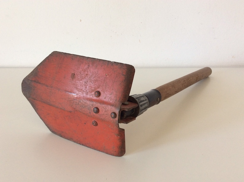 Vintage Military Shovel Army Shovel Old Infantry Shovel Etsy