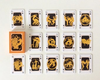 Greek Lovers Playing Cards: Erotic Ancient Art Deck