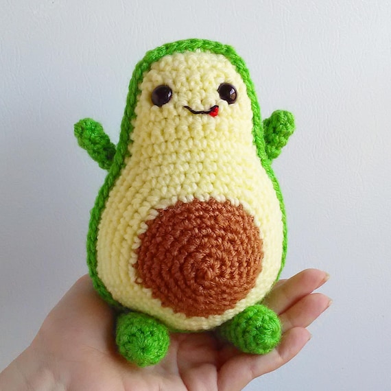 stuffed toy avocado
