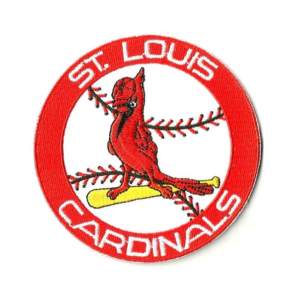 St Saint Louis Cardinals * 3.5" inch * Embroidered * Iron / Sew on * Applique / Patch * FREE SHIPPING *