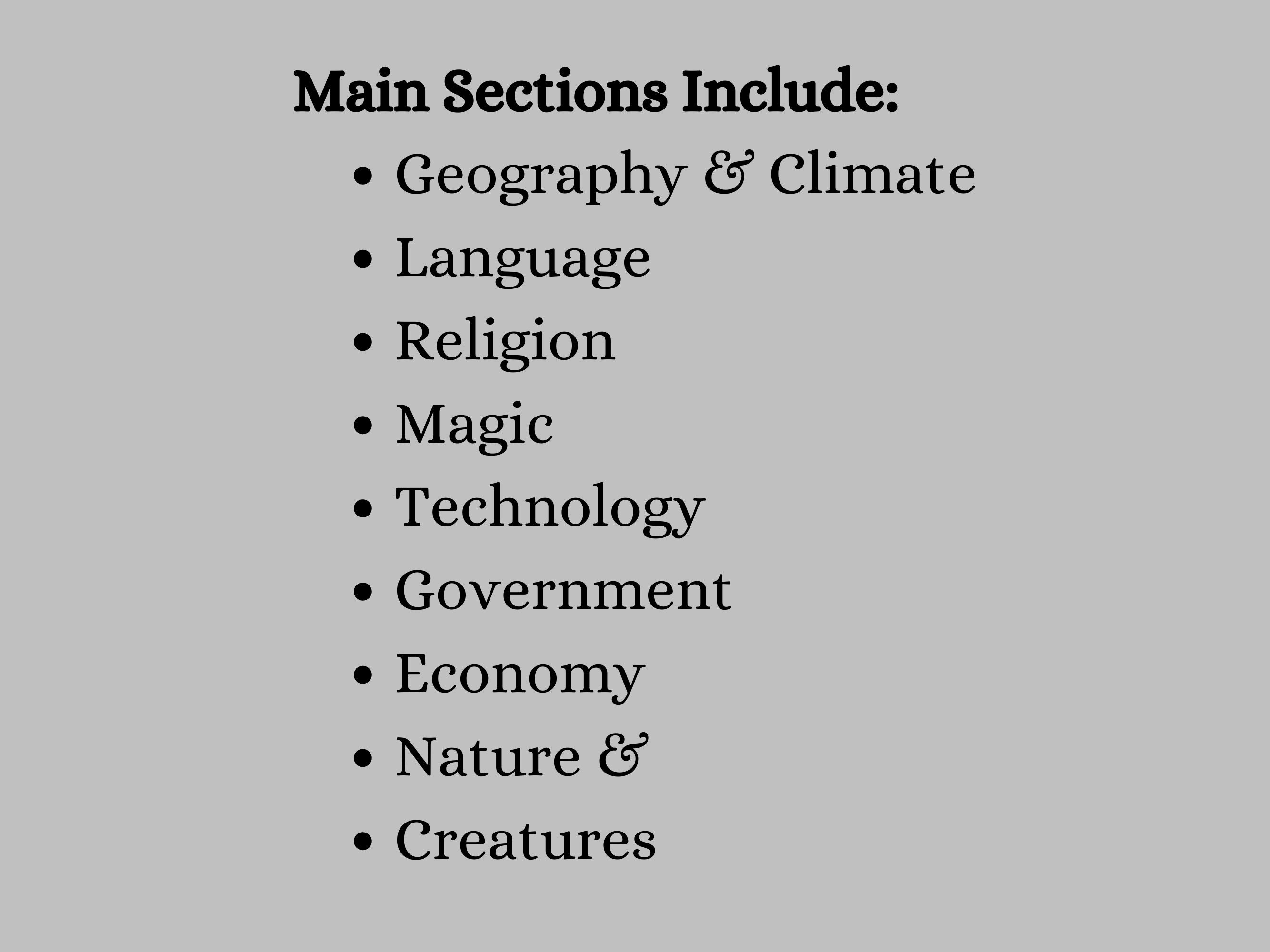 World Builder Worldbuilding Workbook Editable PDF for Writers & Dungeon ...