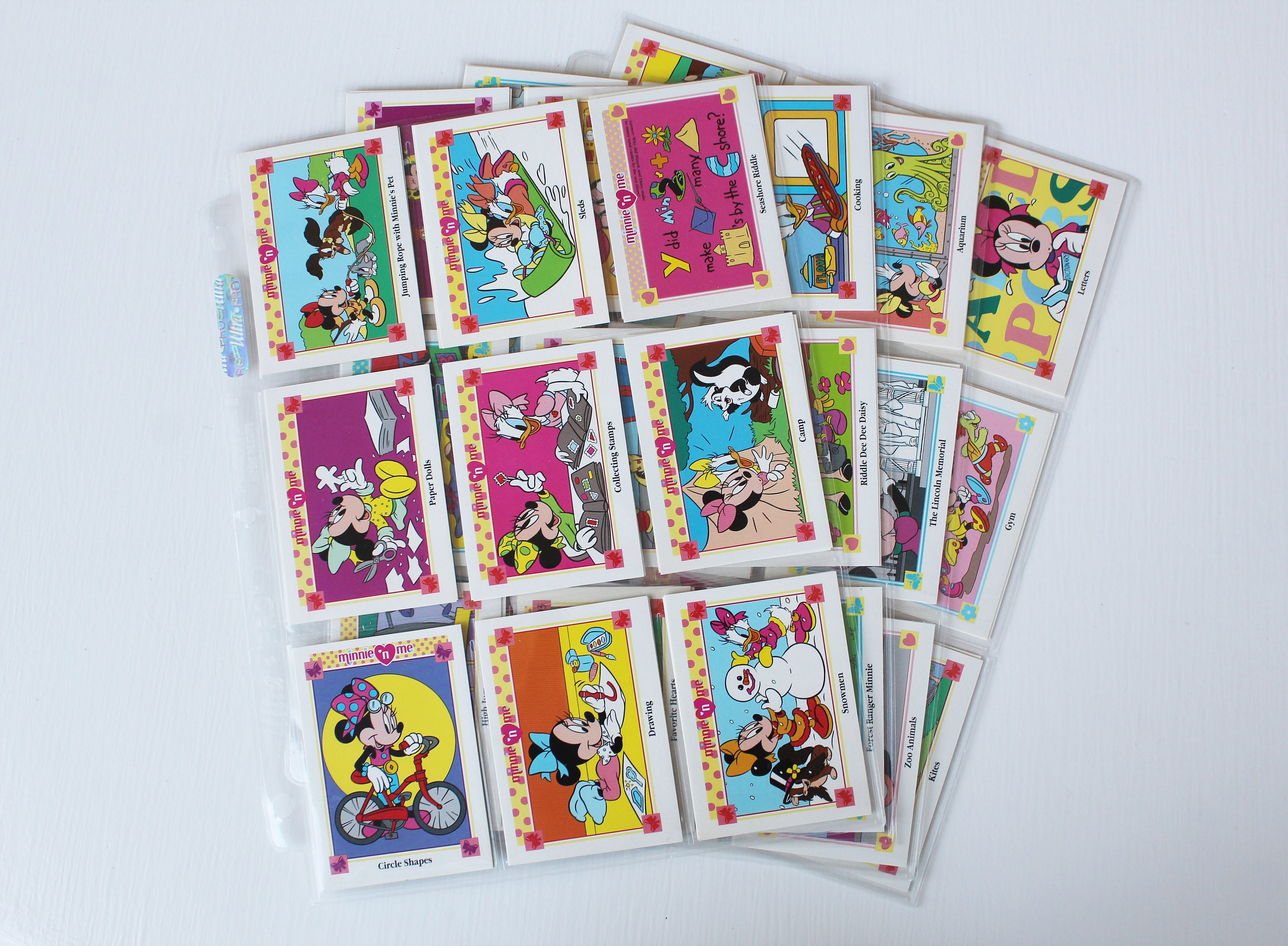 Disney Minnie n me ヴィンテージ トレーディングカード 72 Disney Minnie N Me 1991 Trading Card Set - 72 Cards - Etsy