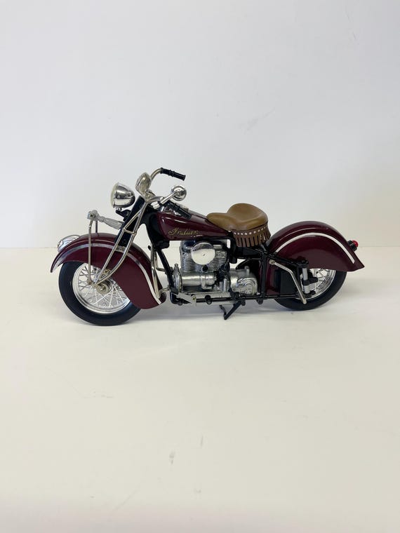 FRANKLIN MINT Harley-davidson 1942 Indian Motorcycle Model 442 1