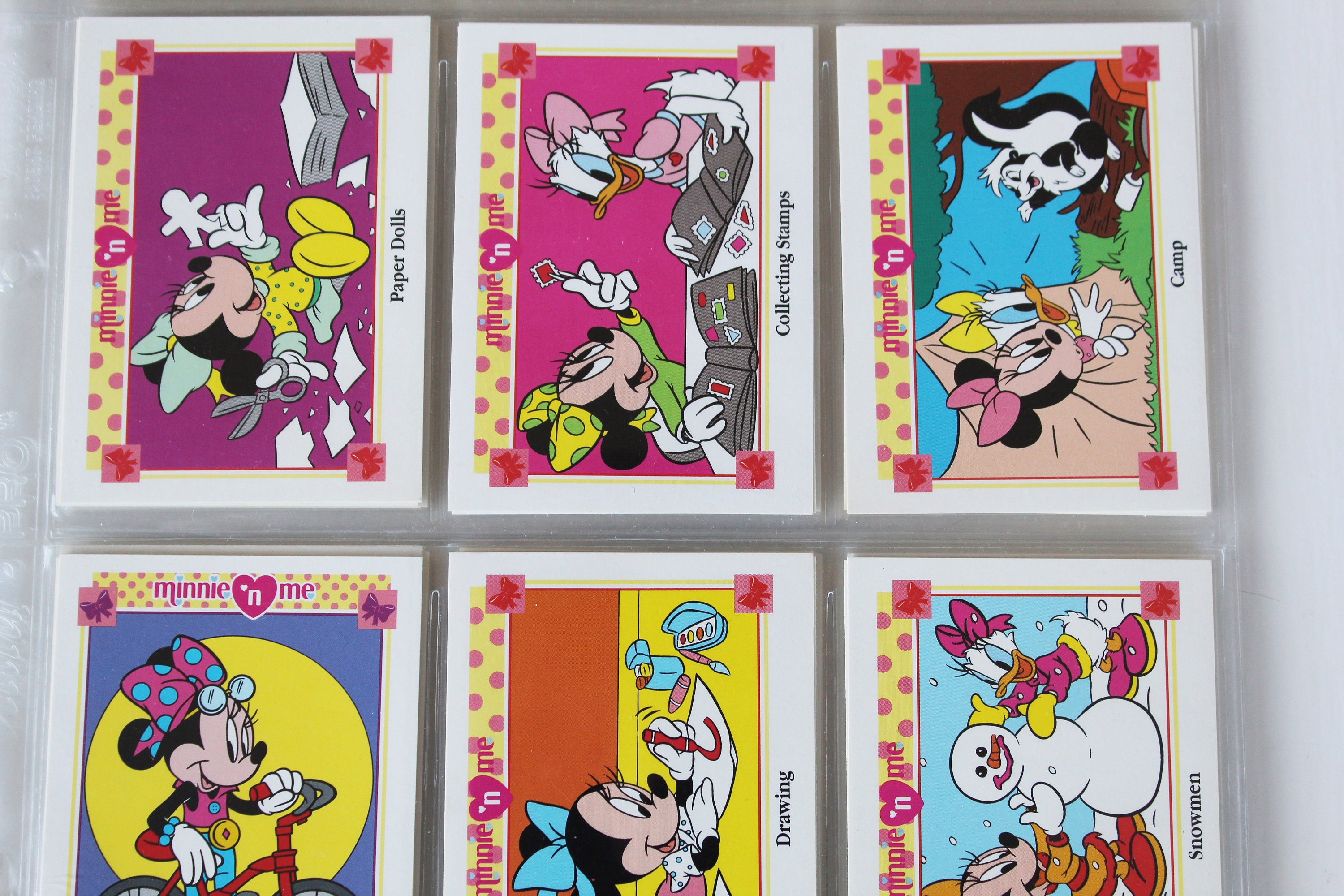 Disney Minnie n me ヴィンテージ トレーディングカード Minnie N Me Minnie Mouse Trading Card Disney | eBay