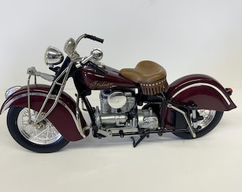 FRANKLIN MINT Harley-davidson 1942 Indian Motorcycle Model 442 1