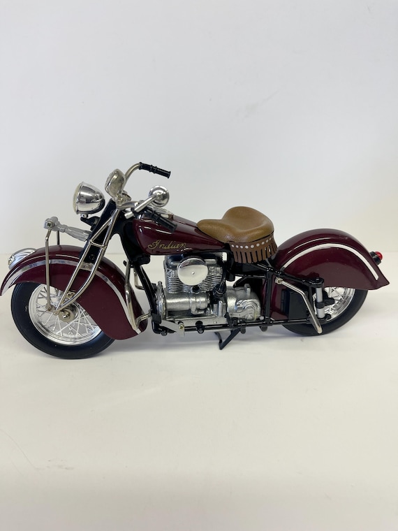 美品★ INDIAN MOTORCYCLE by SUGAR CANE つなぎ FRANKLIN MINT Harley-davidson 1942 Indian Motorcycle Model 442 1