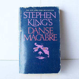 Vintage Paperback Danse Macabre Stephen King Book 1982 - Classic Horror Novel - Scary Book