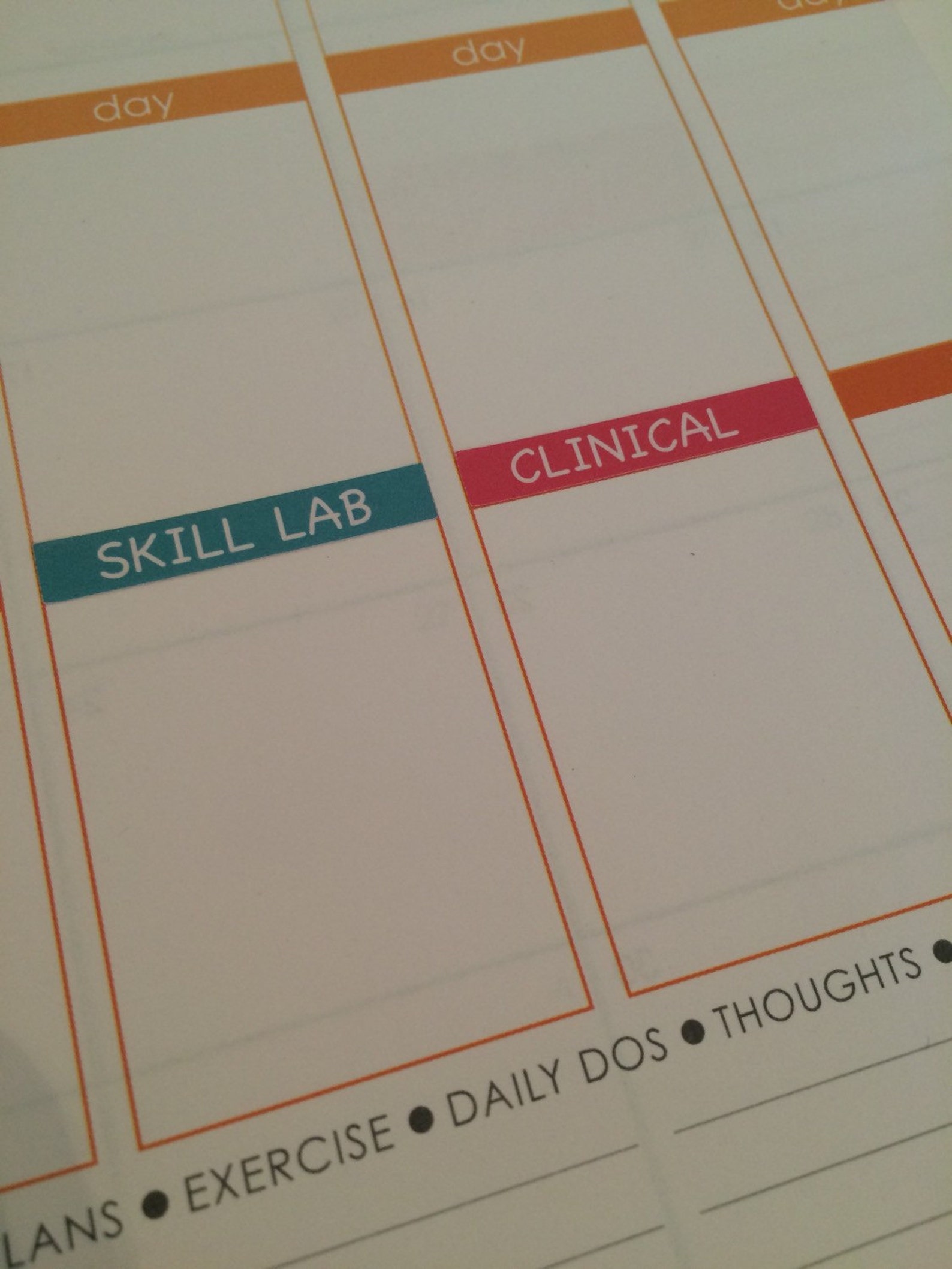 Nursing School Planner Stickers for Erin Condren Life Planner Etsy