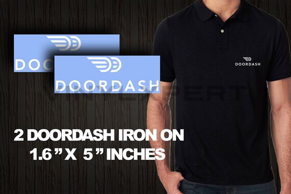 Doordash Diy Logos Iron On Heat Transfer T Shirt Polo Sweater T Shirt Lyft Uber Cap