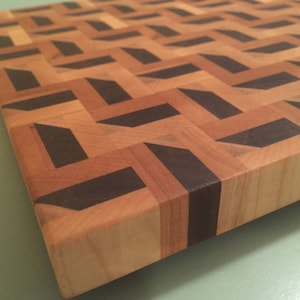 3d  "Zig-Zag" cutting board