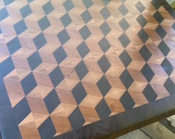 Tumbling Cubes Cutting Board