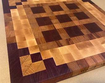 Minecraft style cutting board
