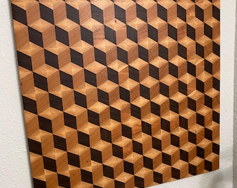 Tumbling Cubes wall art