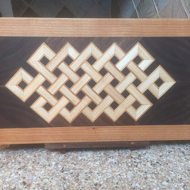 Continuous Knot charcuterie board Etsy