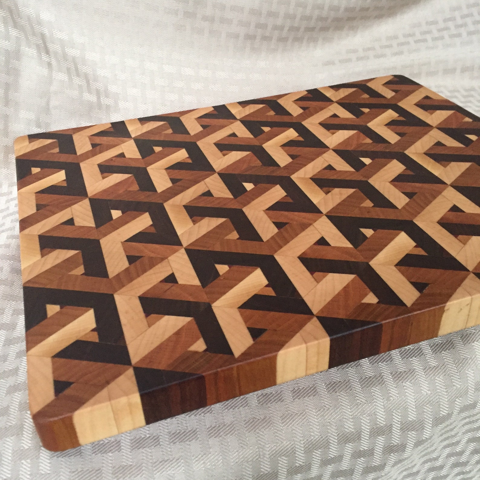 Interlocking Cubes Cutting Board - Etsy Canada