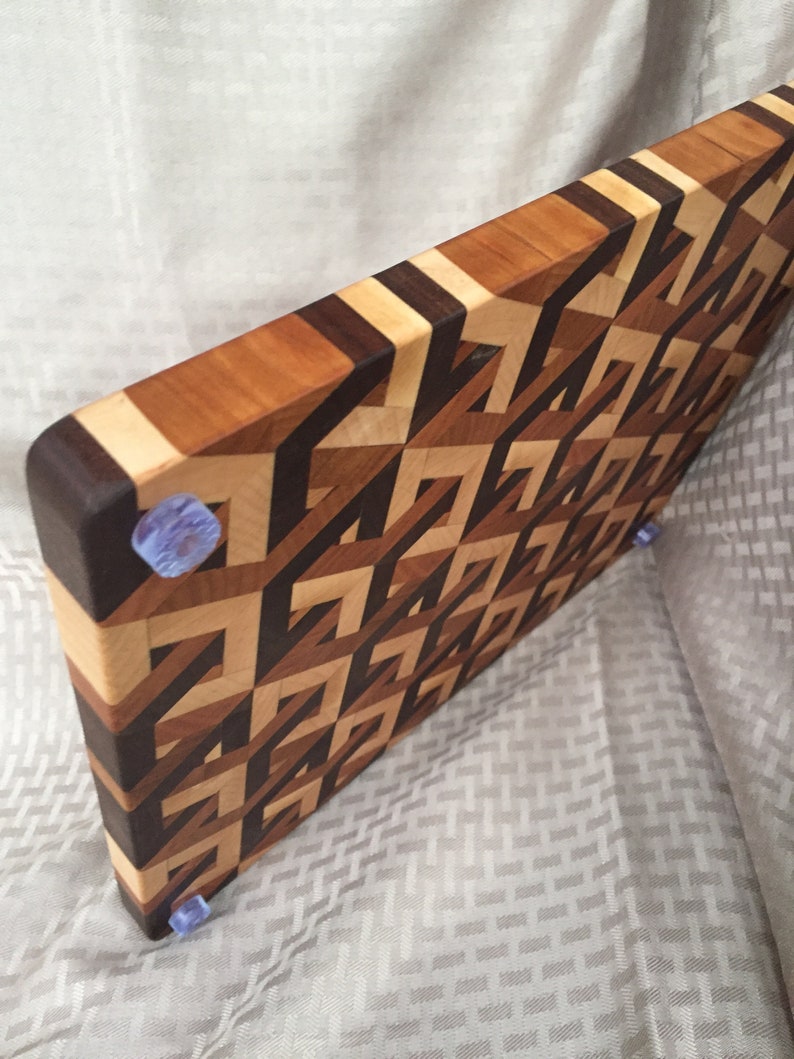 Interlocking Cubes Cutting Board | Etsy Canada