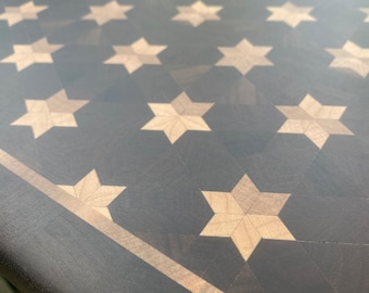 6-pointed star cutting board