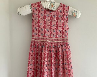 Laura Ashley dress, vintage dress, 80's dress, vintage girls dress, floral dress, bridesmaid, vintage Laura Ashley, Mother and Child, 80's