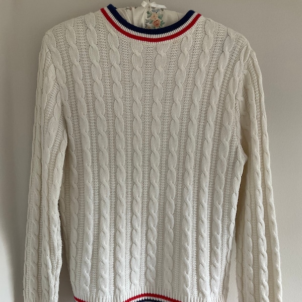 Vintage jumper, cable jumper, 70's clothing, ladies jumper, ladies sweater, vintage sweater, 70's jumper, aran jumper, 70's sweater