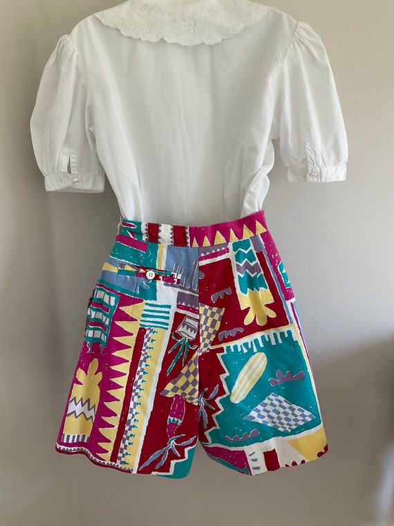 Laura Ashley, vintage shorts, summer shorts, 80's… - image 8