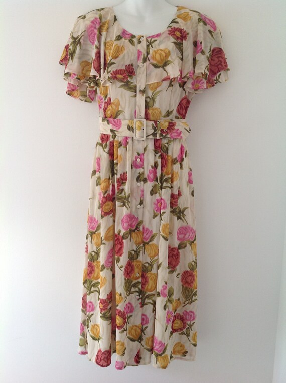 lady vintage tea dress