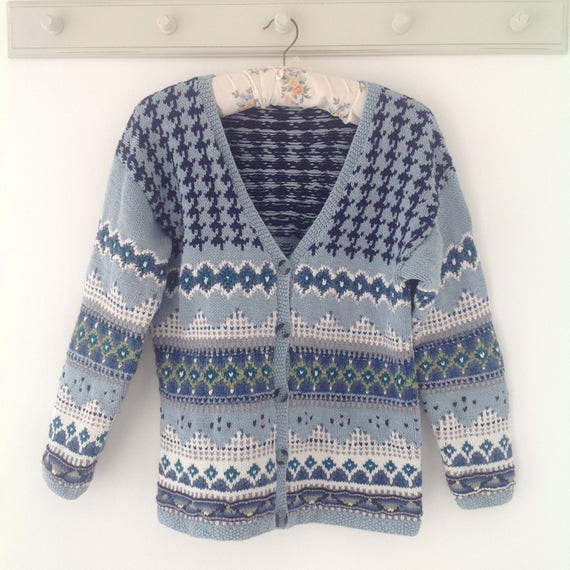 heavy cotton cardigan