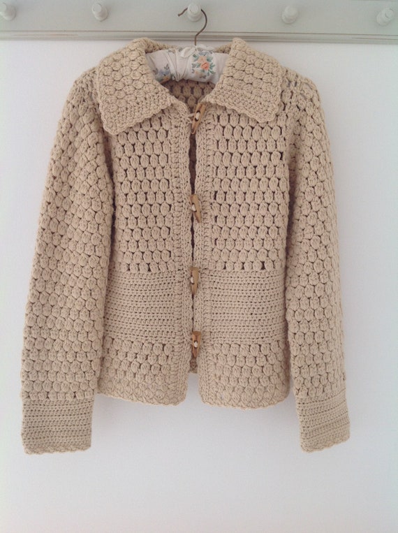 Vintage cardigan, 90's Cardigan, ladies cardigan,