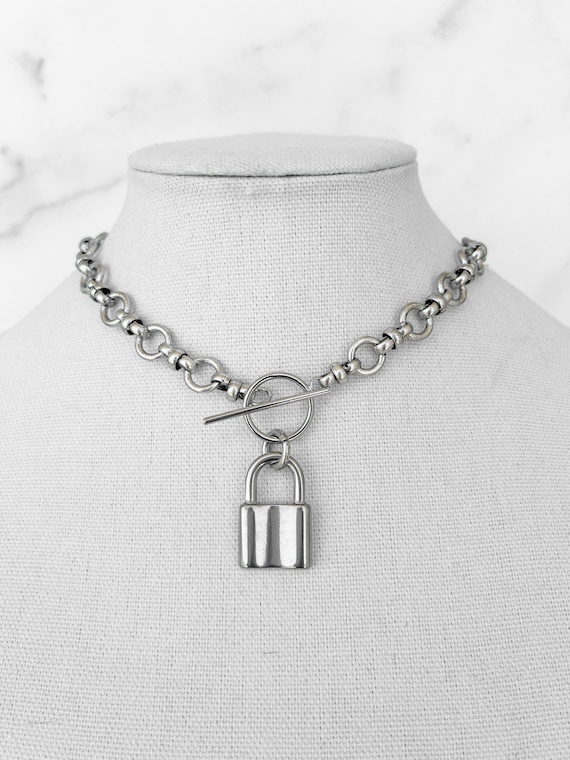 CALEE　Padlock silver wallet chain CALEE Padlock silver wallet chain Sterling Silver Padlock