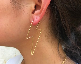 Details about   Minimalist Zig Zag Silver Drop Earrings 