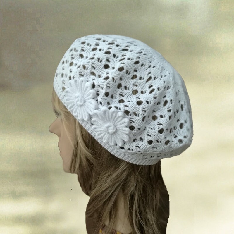 Women Summer Kniited Slouchy Beanie